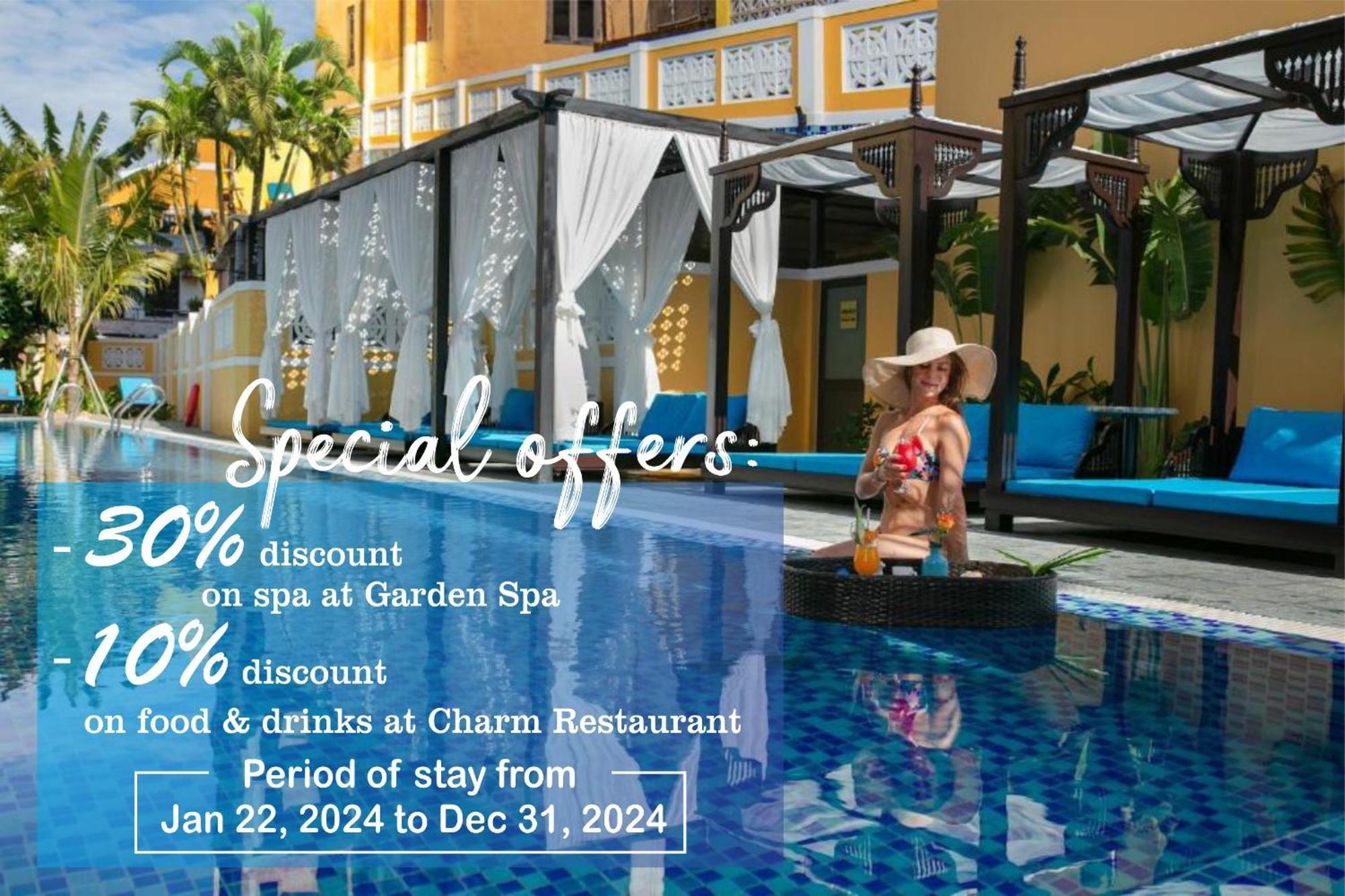 La Charm Hoi An Hotel & Spa Exterior foto
